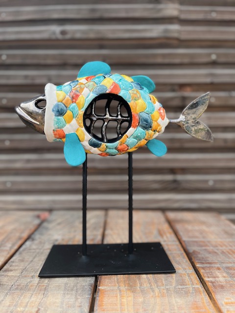 Arête de poisson arc en ciel